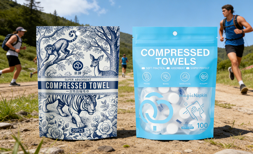 Compressed Face Towels: Compact Cleanliness for Every Moment