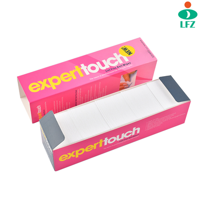 Harga bagus Lint Free Nail Wipes Nail Art Gel Polish Remover Padds Bawang on line