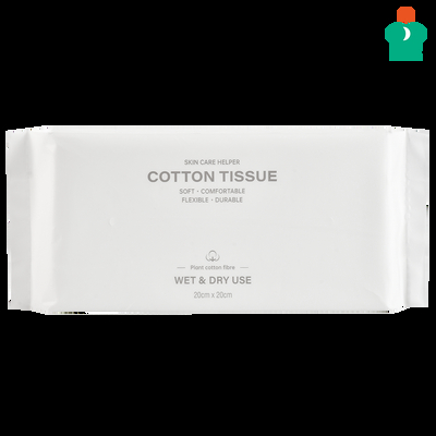 Harga bagus Handuk wajah sekali pakai Biodegradable Ultra Soft Washcloths Cocok untuk kulit sensitif Pembersihan wajah Penghapusan riasan dan harian on line