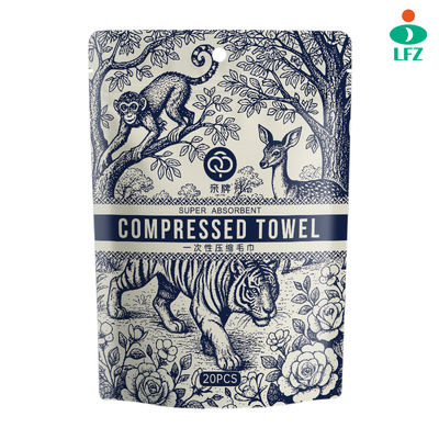 Good price Mini Tablets Disposable Portable Face Towel Cotton Coin Tissue for Travel Camping online