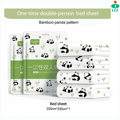 Bon prix Ensemble de linge de lit jetable Voyage Couverture de lit Convient pour un hôtel Spa Voyage d'affaires Léger Confortable et hygiénique en ligne