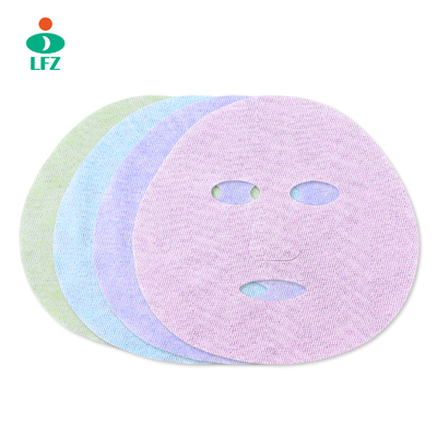 Quality 35g Colored Plant Fiber Mask Sheet Multi-color Natural Cellulosic Substrate for Face Masking Sheet Korea OEM factory