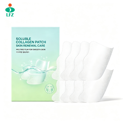 Bon prix Patch décollant pour le cou au collagène avec peptide de collagène, hydratant, traitement sous les yeux pour les ridules, peau d'apparence ferme en ligne